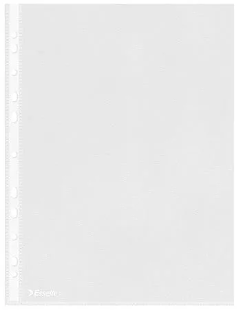 Genotherm, lefűzhető, A4, 43 mikron, narancsos felület, ESSELTE "Standard"