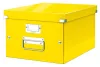 Doboz, A4 méret, LEITZ "Click&Store", sárga