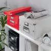 Doboz, A4 méret, LEITZ "Click&Store", piros