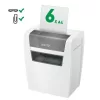 Iratmegsemmisítő, konfetti, 6 lap, LEITZ "IQ Home"