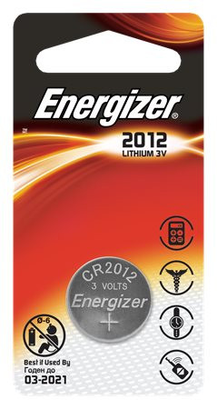 Gombelem, CR2012, 1 db, ENERGIZER