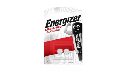 Gombelem, LR54 / 189, 2 db, ENERGIZER