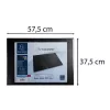 Könyökalátét, PVC, 375x575 mm, EXACOMPTA "KreaCover®", fekete