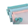Rendszerező tasak, cipzáras, hálós, A6, EXACOMPTA "Chromaline Pastel", vegyes színek