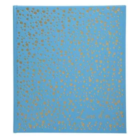 Vendégkönyv, 21x19 cm, 70 lap, EXACOMPTA, türkíz