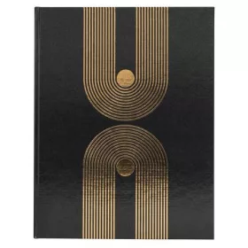   Vendégkönyv, 27x22 cm, 50 lap, EXACOMPTA "Graphik Black"
