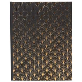  Vendégkönyv, 27x22 cm, 50 lap, EXACOMPTA "Neo Deco", fekete