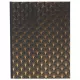 Vendégkönyv, 27x22 cm, 50 lap, EXACOMPTA "Neo Deco", fekete