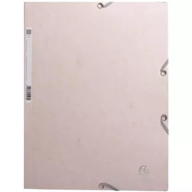   Gumis mappa, prespán, A4, EXACOMPTA "Skandi", nude