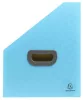 Harmonika iratpapucs, 265x325 mm, PP, 12 rekeszes, EXACOMPTA "Pop'NCo", ciánkék