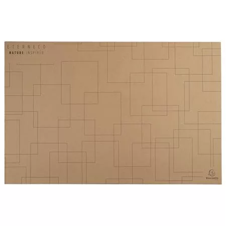 Könyökalátét, karton, 575x375 mm EXACOMPTA, "Eterneco®", barna