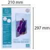 Információs tábla, fali, A4, EXACOMPTA, álló