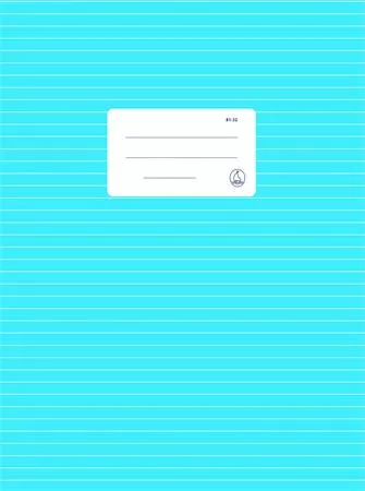 Füzet, tűzött, A4, vonalas, 32 lap, FŰZFŐI Harmónia "81-32"