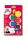Gyurma készlet, 6x42 g, égethető, FIMO "Kids Color Pack", 6 alapszín
