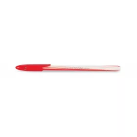   Golyóstoll, 0,3 mm, kupakos, FLEXOFFICE "Candee", piros