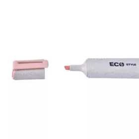   Szövegkiemelő, 1-4 mm, FLEXOFFICE "HL05 Eco Style", narancs