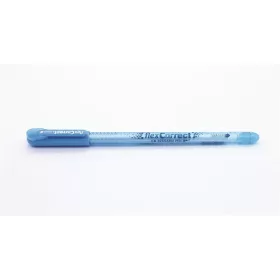   Zseléstoll, 0,25 mm, kupakos, törölhető, FLEXOFFICE "FlexCorrect", kék