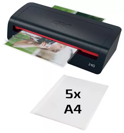 Laminálógép, A4, 75-125 mikron, GBC "240 Home Office"