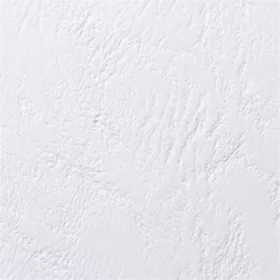 Hátlap, A4, 250 g, bőr mintázat, GBC "LeatherGrain", fehér