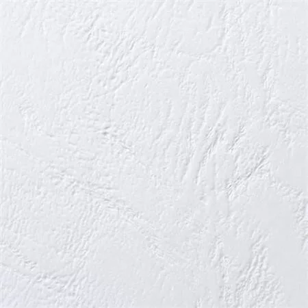 Hátlap, A4, 250 g, bőr mintázat, GBC "LeatherGrain", fehér