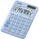 Számológép, asztali, 12 számjegy, CASIO, "MS 20 UC", világoskék