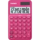 Zsebszámológép, 10 számjegy, CASIO "SL 310", rózsaszín
