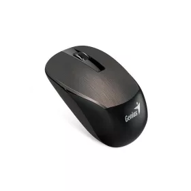 Egér, vezeték nélküli, optikai, normál méret, GENIUS "NX-7015" csokoládébarna