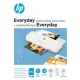 Meleglamináló fólia, 80 mikron, 60x95 mm, fényes, 100 db, HP "Everyday"