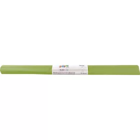 Krepp-papír, 50x200 cm, COOL BY VICTORIA, banánzöld