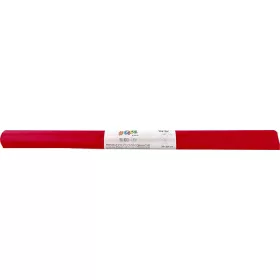 Krepp-papír, 50x200 cm, COOL BY VICTORIA, neon piros