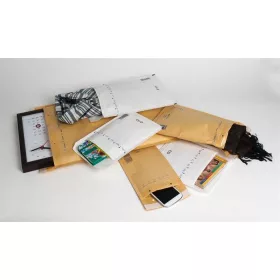   Légpárnás tasak, 240x275 mm külméret, 220x265 mm belméret, VICTORIA PAPER, "W5", barna