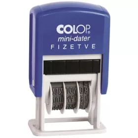 Dátumbélyegző, COLOP "S 160/L", Fizetve