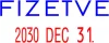Dátumbélyegző, COLOP "S 160/L", Fizetve