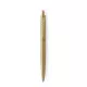 Golyóstoll, 0,7 mm, nyomógombos, arany színű klip, arany tolltest, PARKER, "Royal Jotter XL", kék
