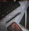 Golyóstoll, 0,7 mm, nyomógombos, fekete színű klip, matt fekete tolltest, PARKER, "Royal Jotter XL", kék
