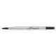 Rollertoll betét, 0,5 mm, F, góliát, PARKER, "Royal", fekete