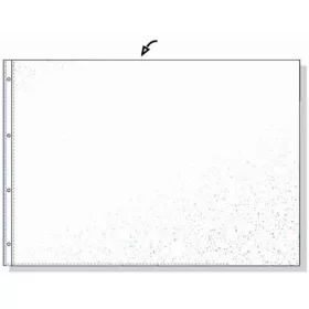   Genotherm, lefűzhető, A3, 80 mikron, narancsos felület, fekvő, REXEL