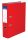 Iratrendező, 75 mm, A4, PP/karton, élvédő sínnel, VICTORIA OFFICE, "Basic", piros