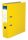 Iratrendező, 75 mm, A4, PP/karton, élvédő sínnel, VICTORIA OFFICE, "Basic", sárga