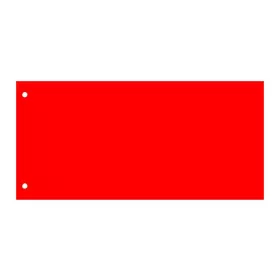 Elválasztócsík, karton, VICTORIA OFFICE, piros