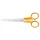Olló, papírvágó, 17 cm, FISKARS "Classic" narancssárga