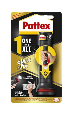Ragasztó, szerelési, 30 g, HENKEL "Pattex One For All Click&Fix"