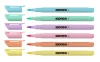 Ecsetirón készlet, KORES "Pastel Style", 6 pasztell szín