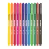 Tűfilc készlet, 0,4 mm, KORES "K-Liner", 12 különböző szín