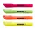 Szövegkiemelő készlet, 0,5-5 mm, KORES "High Liner Plus", 4 különböző szín