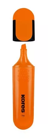 Szövegkiemelő, 0,5-5 mm, KORES, narancssárga