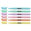 Szövegkiemelő készlet, 0,5-5 mm, KORES, 6 különböző pasztell szín