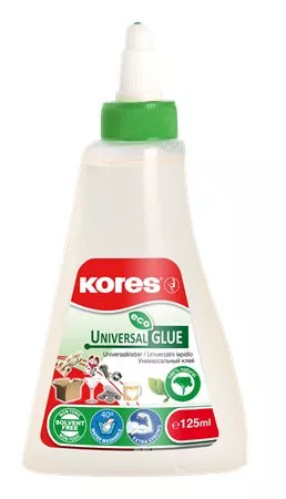 Univerzális ragasztó, 125 ml, KORES, "Eco"