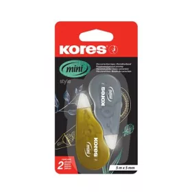   Hibajavító roller, 5 mm x 5 m, KORES "Mini", ezüst/arany
