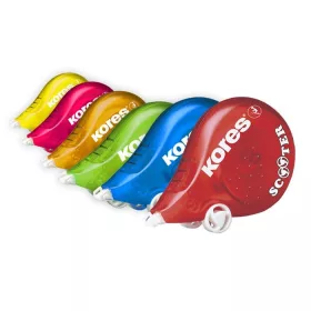   Hibajavító roller, 4,2 mm x 8 m, KORES "Scooter", vegyes színek